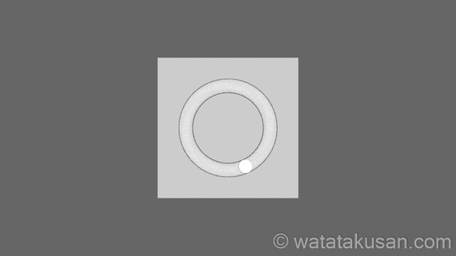 Processingの三角関数で作品を作れるようになる5ステップ