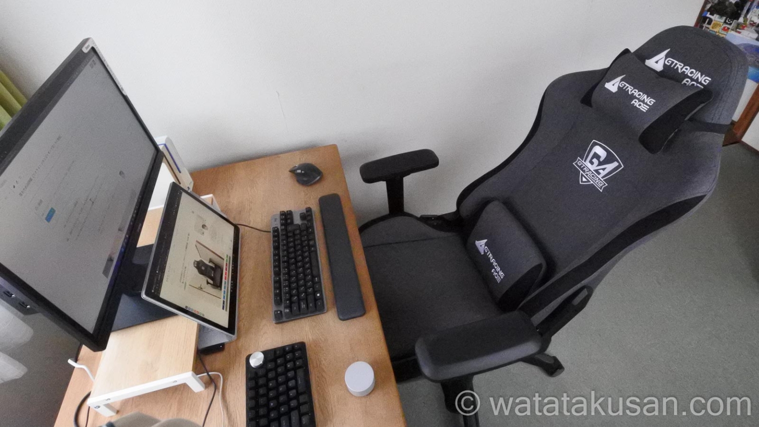 GTRACINGゲーミングチェア（ACE S1）の評価・レビュー【デメリットとメリットについても解説】